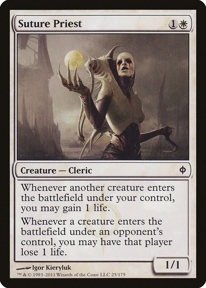 Suture Priest 25 Common New Phyrexia NM/M