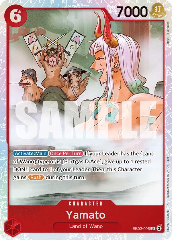 Yamato EB02-006 Super Rare Extra Booster: Anime 25th Collection NM/M