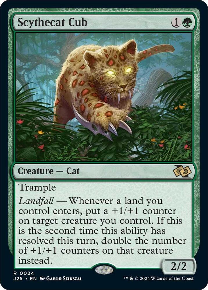 Scythecat Cub 24 Rare Foundations Jumpstart NM/M