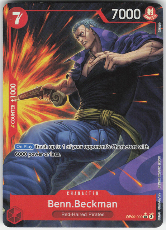Benn.Beckman (Parallel) SR Emperors in the New World OP09-009 NM