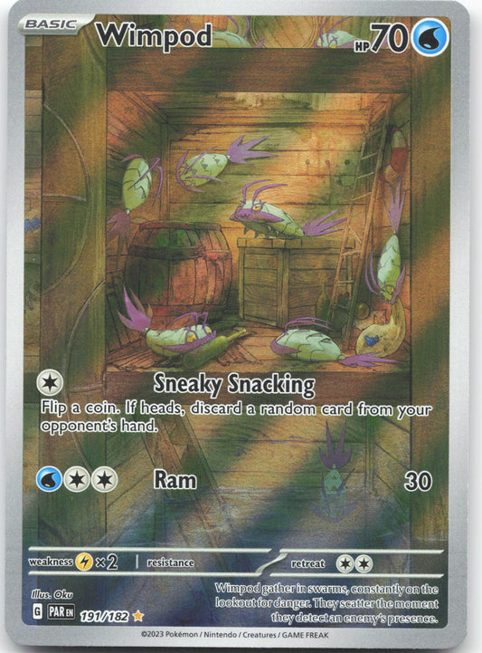 Wimpod - Illustration Rare SV04: Paradox Rift 191/182 NM