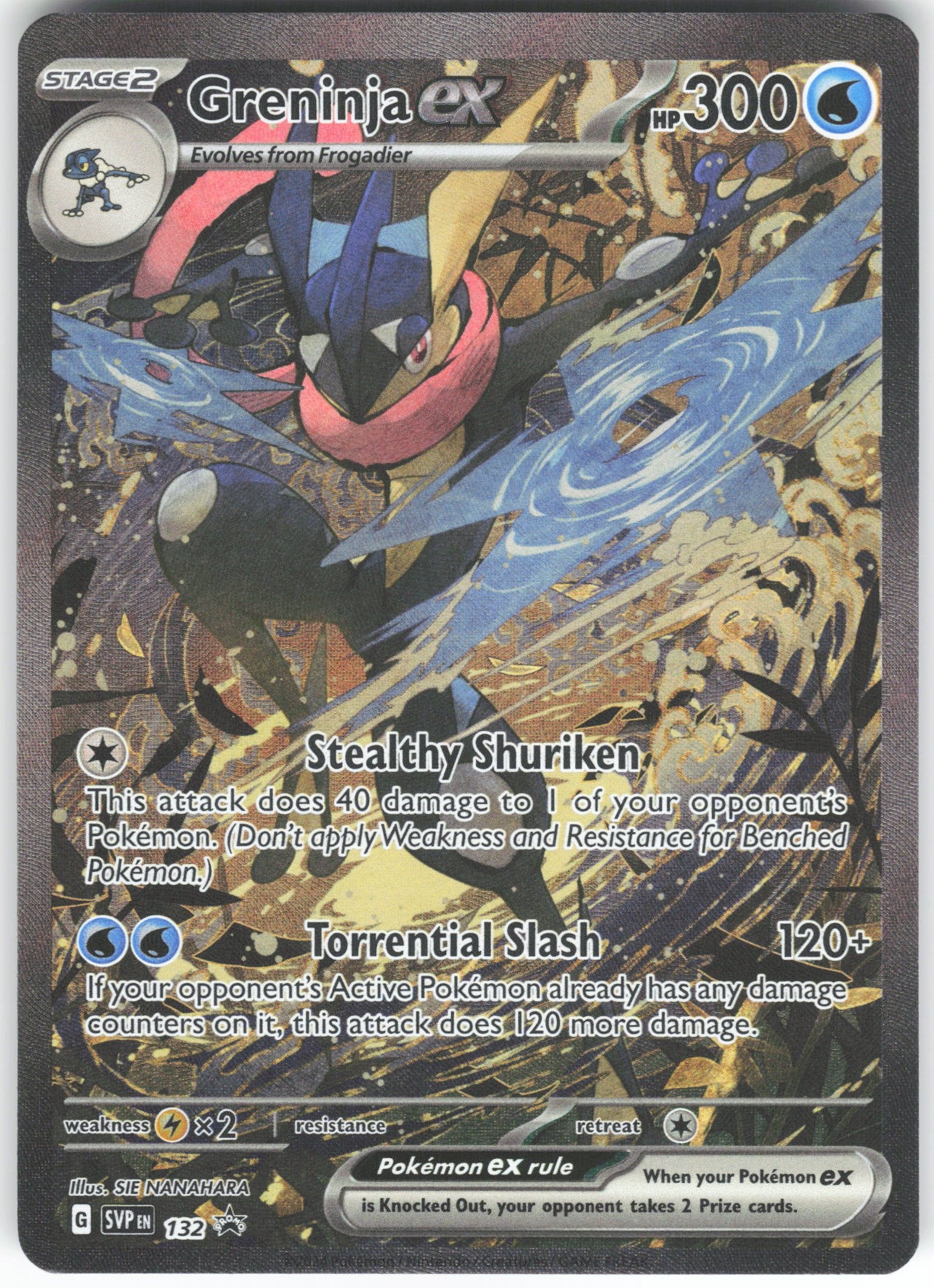 Greninja ex - Promo SV: Scarlet & Violet Promo Cards 132 NM