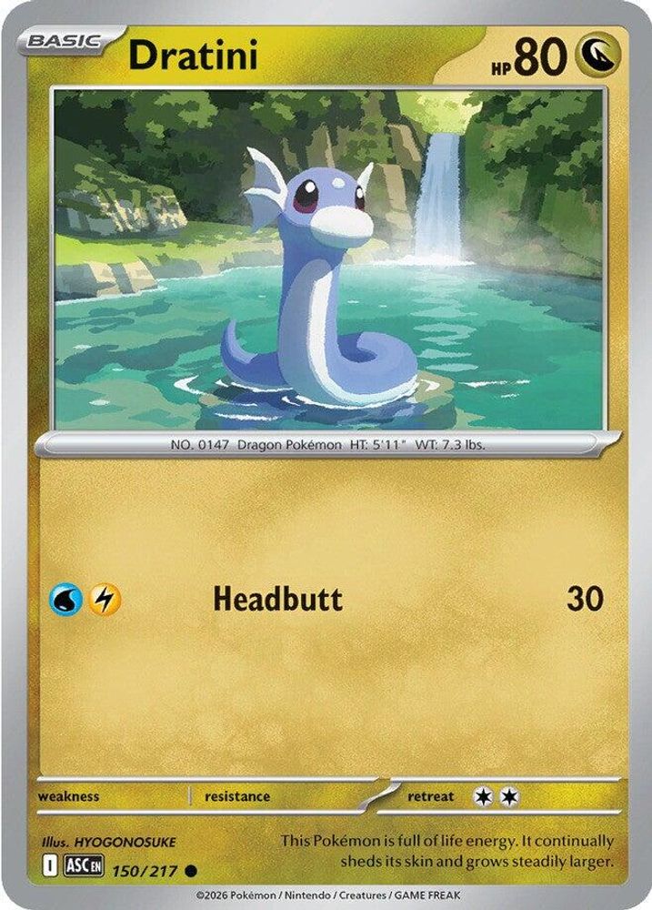 Dratini 150/217 Common Ascended Heroes NM/M