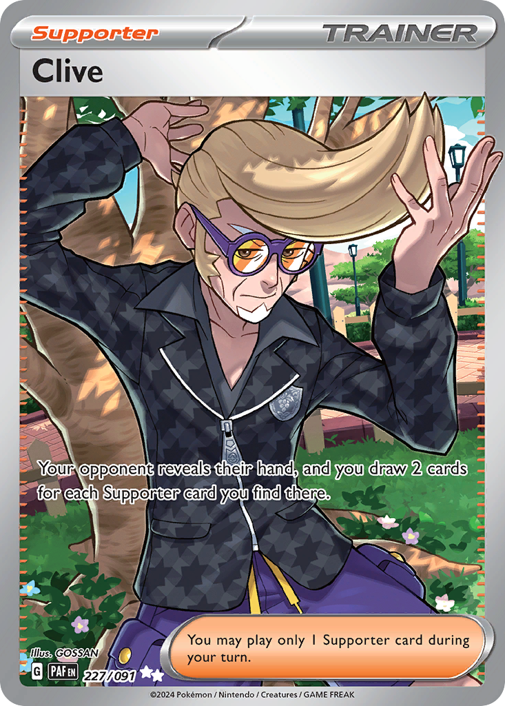 Clive 227/091 Ultra Rare Paldean Fates NM/M
