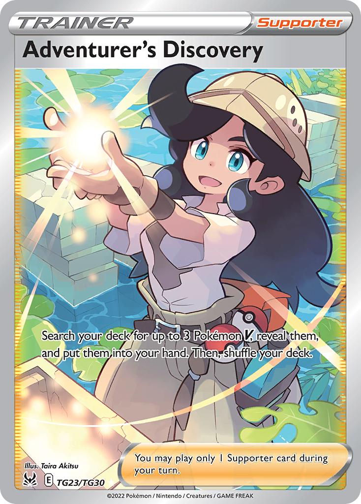 Adventurer's Discovery TG23/TG30 Ultra Rare Lost Origin Trainer Gallery NM/M