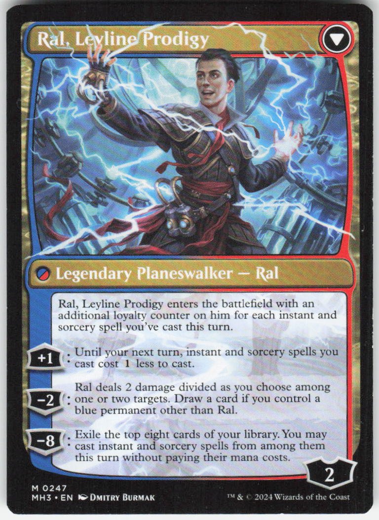 Ral, Monsoon Mage M Modern Horizons 3 247 NM (Back)