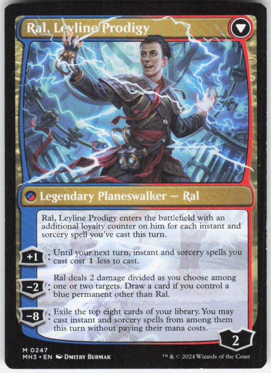 Ral, Monsoon Mage M Modern Horizons 3 247 NM (Back)