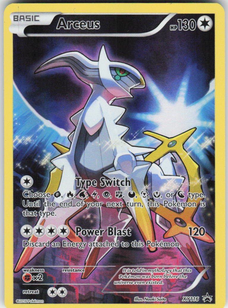 Arceus - Promo XY Promos XY116 LP