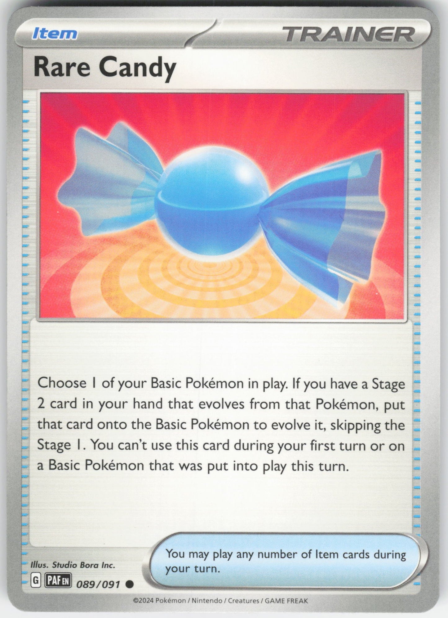 Rare Candy Common SV: Paldean Fates 089/091 NM