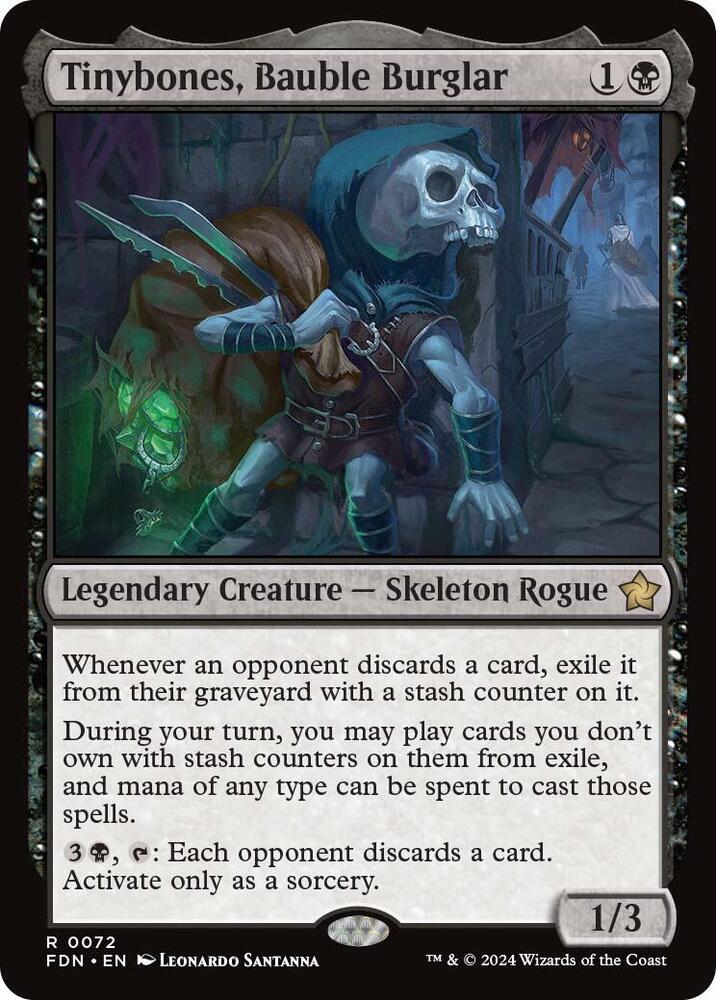Tinybones, Bauble Burglar 72 Rare Foundations NM/M