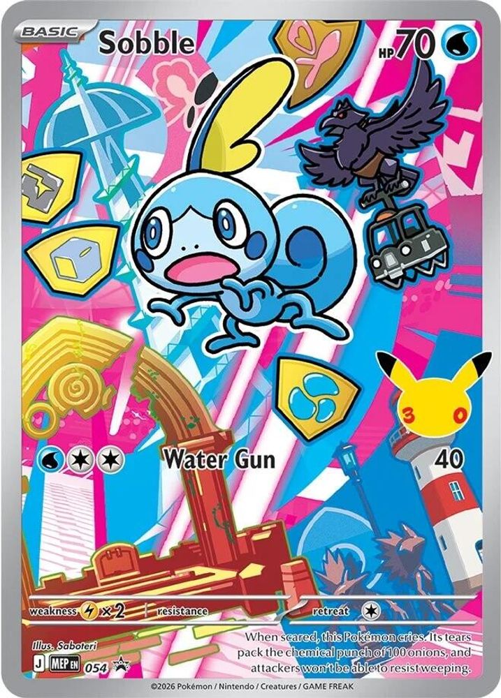 Sobble 054 Promo ME: Mega Evolution Promo NM/M