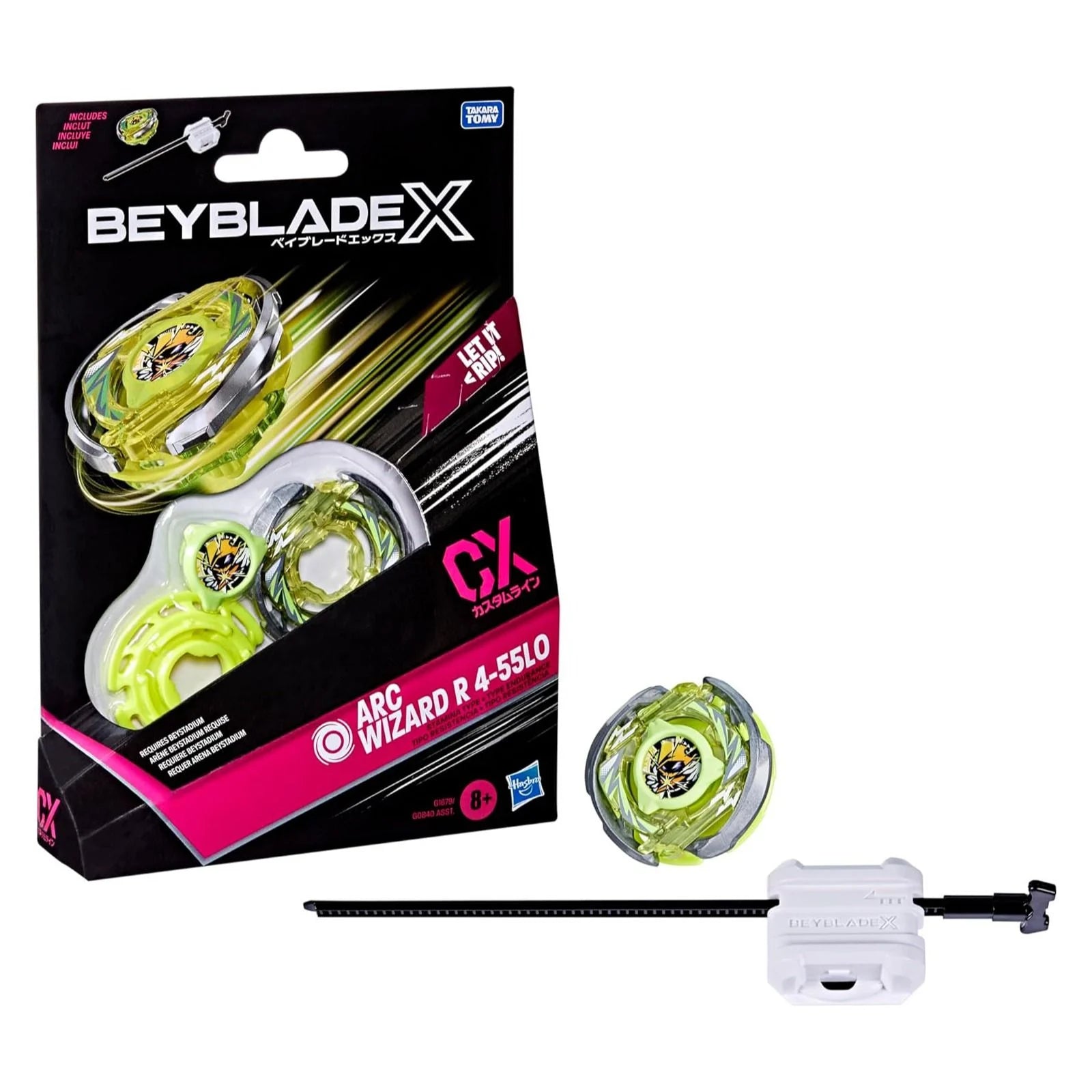 Beyblade X Arc Wizard R 4-55LO Starter Pack – Raptor Games