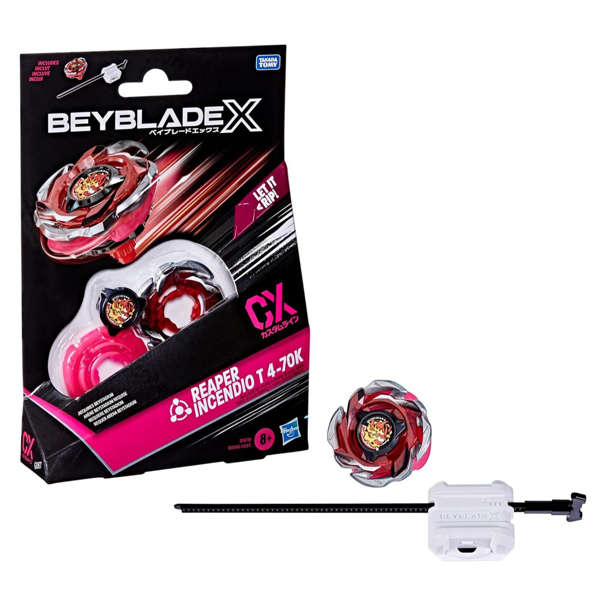 Beyblade X Reaper Incendio Y 4-70K Starter Pack