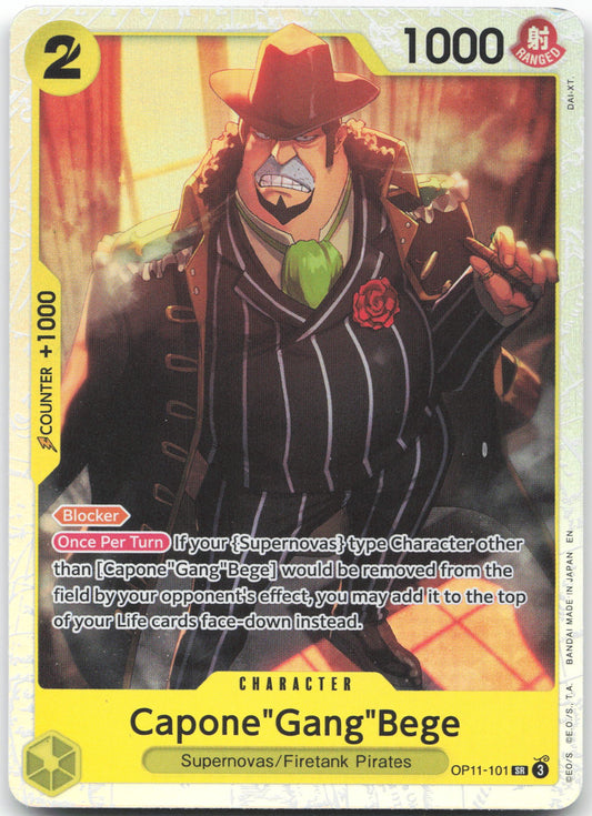 Capone"Gang"Bege (101) SR A Fist of Divine Speed OP11-101 NM