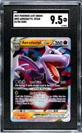 SGC 9.5 Aerodactyl Vstar 2022 Pokemon Lost Origin Ultra Rare 093