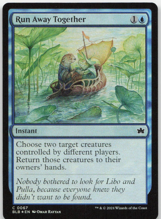 Run Away Together C Bloomburrow 67 NM