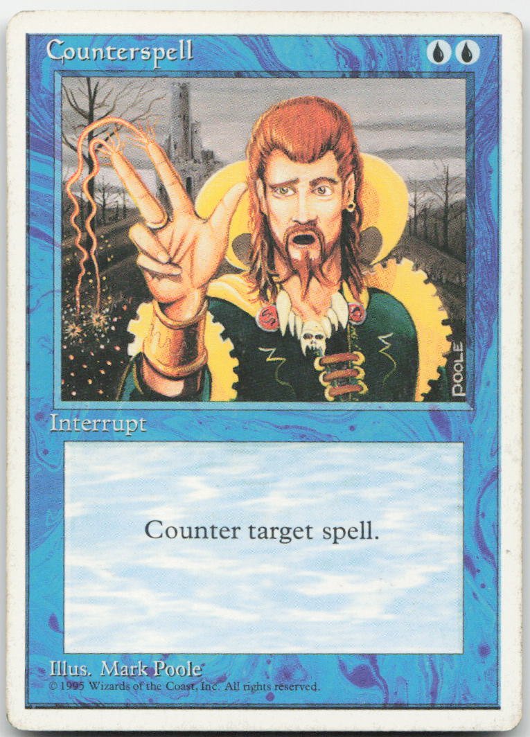Counterspell U Fourth Edition 65 NM