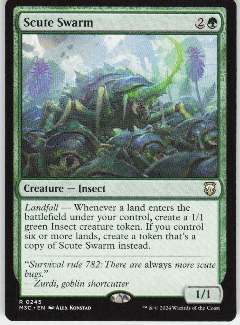 Scute Swarm R Commander: Streets of New Capenna 310 NM