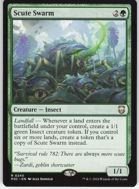 Scute Swarm R Commander: Streets of New Capenna 310 NM