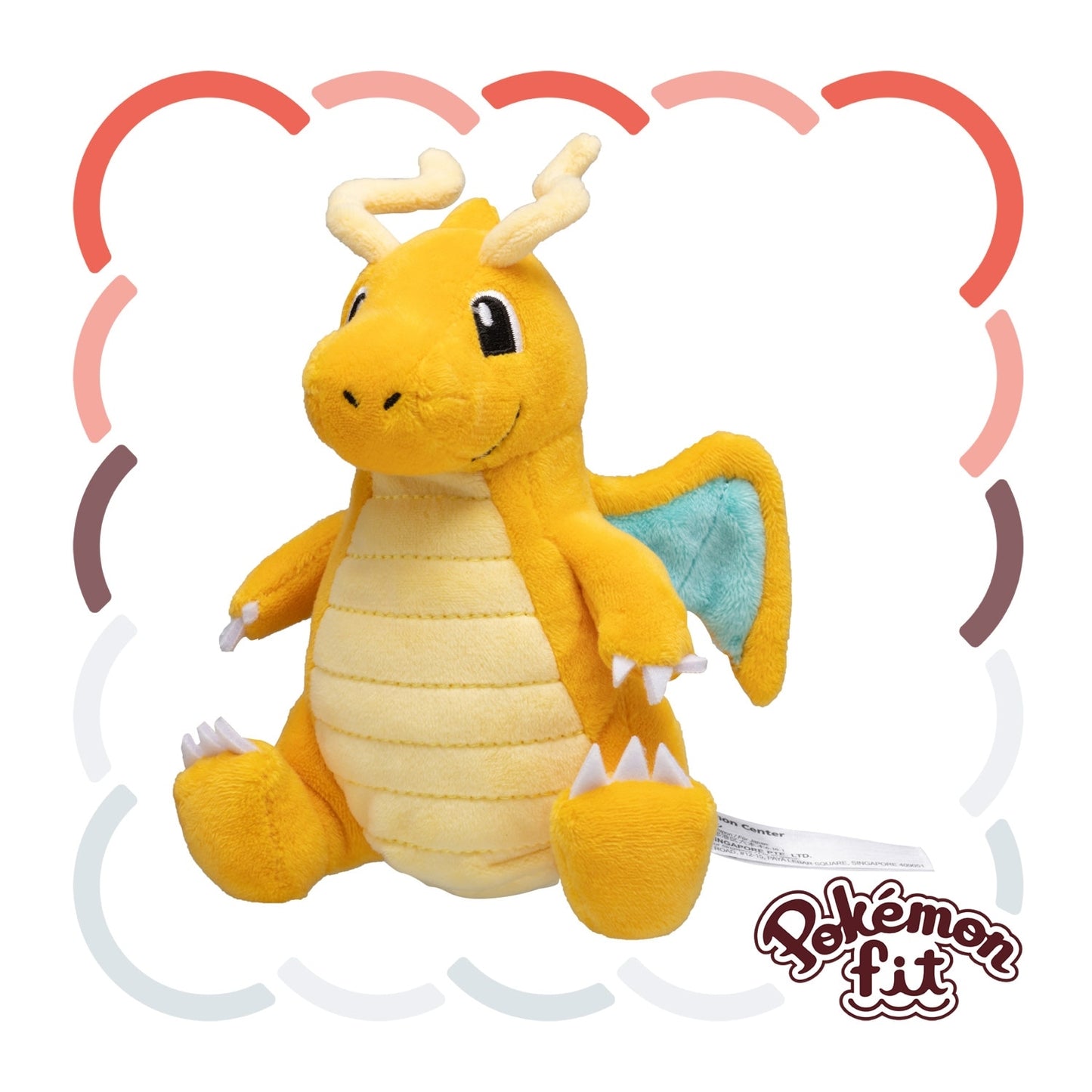 Pokemon Center Exclusive | Pokemon Fit Plush Toy - Dragonite