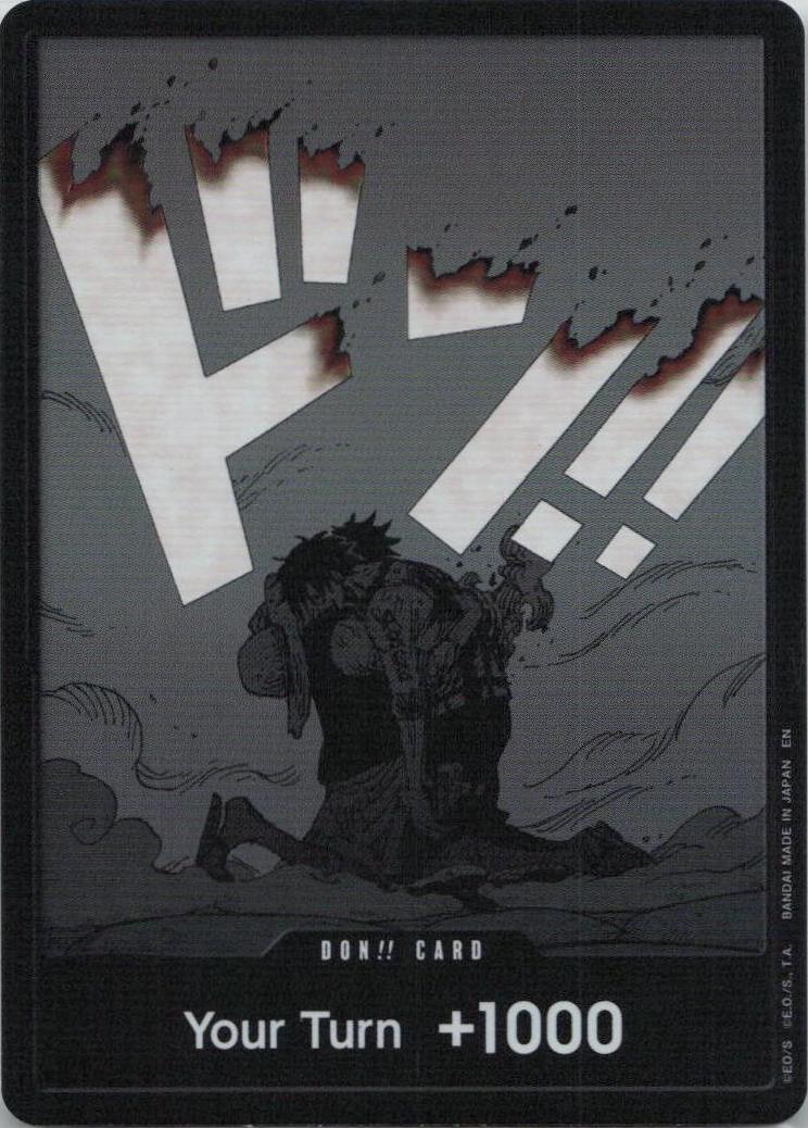 DON!! Card (Double Pack Set Vol. 11) (Luffy and Ace) The Time of Battle NM/M