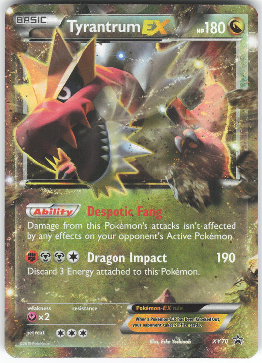 Tyrantrum EX Promo XY Promos XY70 NM