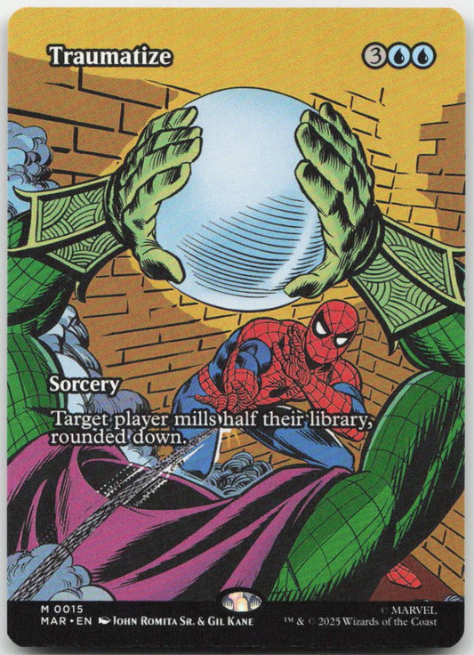 Traumatize (Borderless) M Marvel Eternal-Legal 15 NM