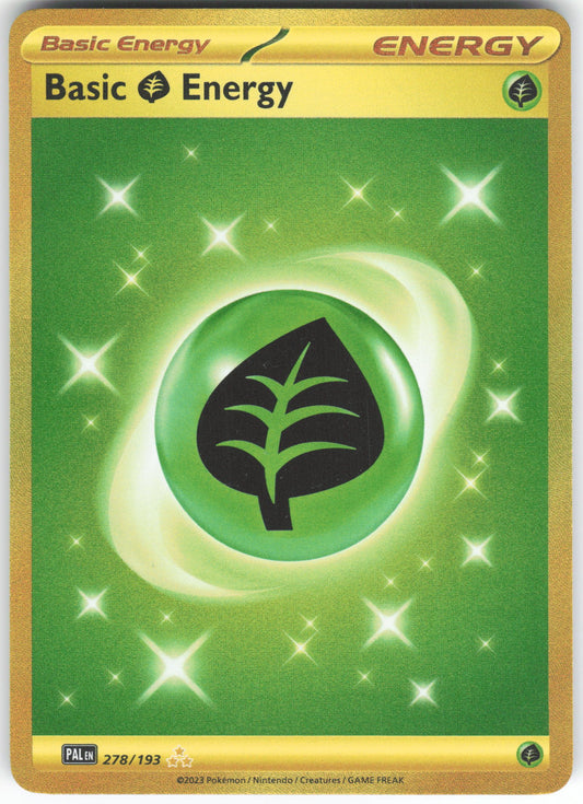 Basic Grass Energy - Hyper Rare SV02: Paldea Evolved 278/193 NM