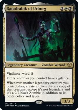 Ratadrabik of Urborg 213 Foil Rare Dominaria United NM/M