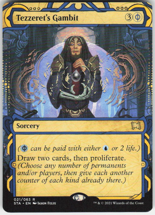 Tezzeret's Gambit R Strixhaven: Mystical Archives 21 NM