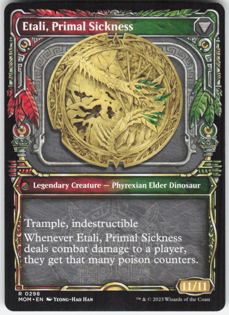 Etali, Primal Conqueror (Showcase) R March of the Machine 298 NM (Back)