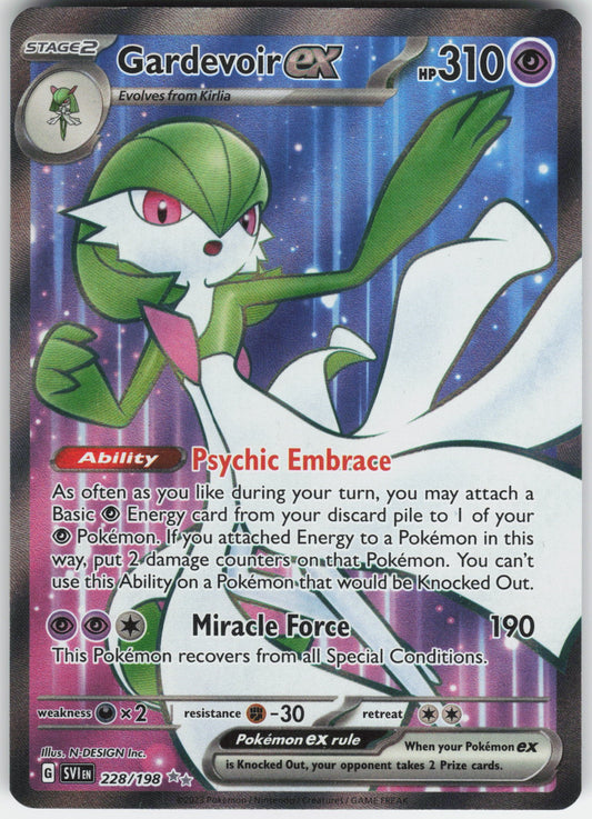 Gardevoir ex - Ultra Rare SV01: Scarlet & Violet Base Set 228/198 NM