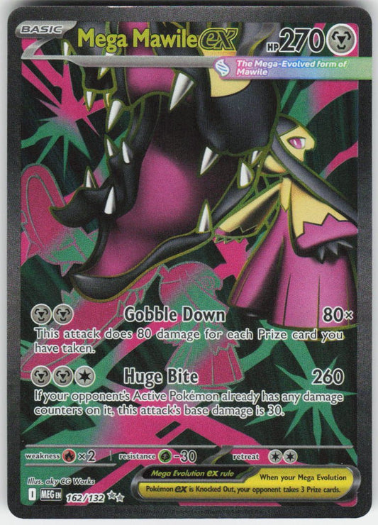 Mega Mawile ex - Ultra Rare ME01: Mega Evolution 162/132 NM