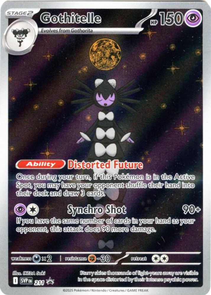 Gothitelle 211 Promo Scarlet & Violet Promo Holo NM/M