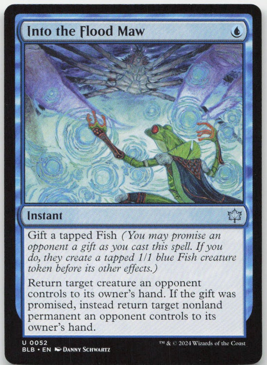 Into the Flood Maw U Bloomburrow 52 NM