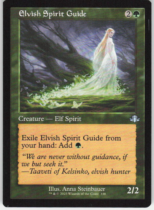 Elvish Spirit Guide (Retro Frame) U Dominaria Remastered 338 NM