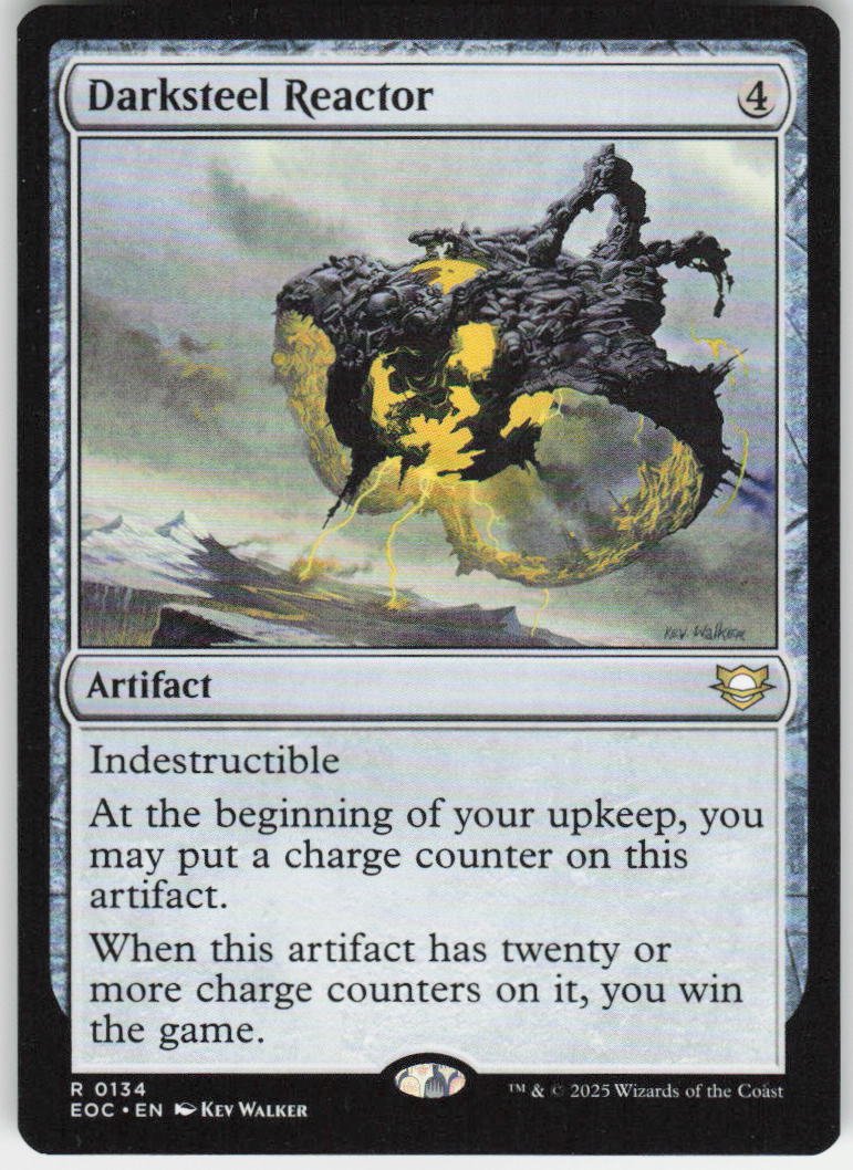 Darksteel Reactor R Commander: Edge of Eternities 134 NM