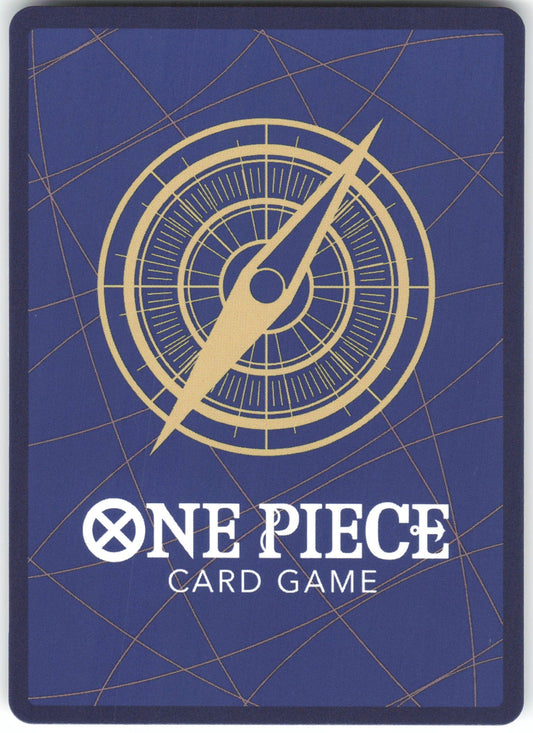 Yamato (Alternate Art) SR Carrying On His Will OP13-054 NM (Back)