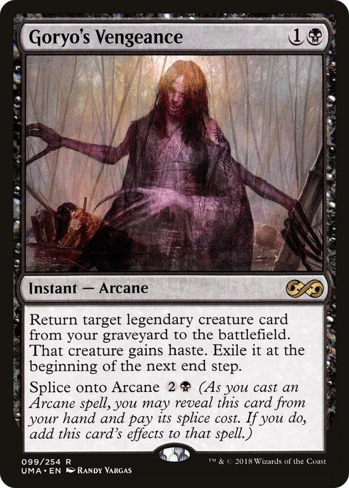 Goryo's Vengeance 99 Rare Foil Ultimate Masters NM/M