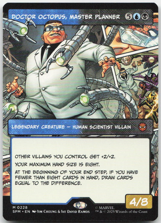 Doctor Octopus, Master Planner (Borderless) M Marvel's Spider-Man 228 NM