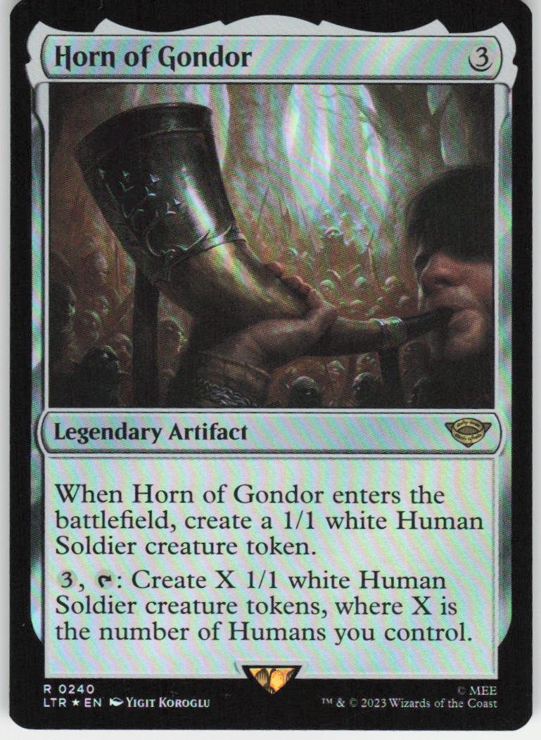 Horn of Gondor R Universes Beyond: The Lord of the Rings: Tales of Middle-earth 240 NM