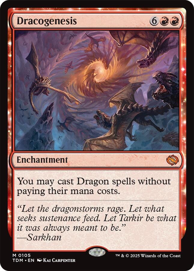 Dracogenesis 105 Mythic Tarkir: Dragonstorm NM/M