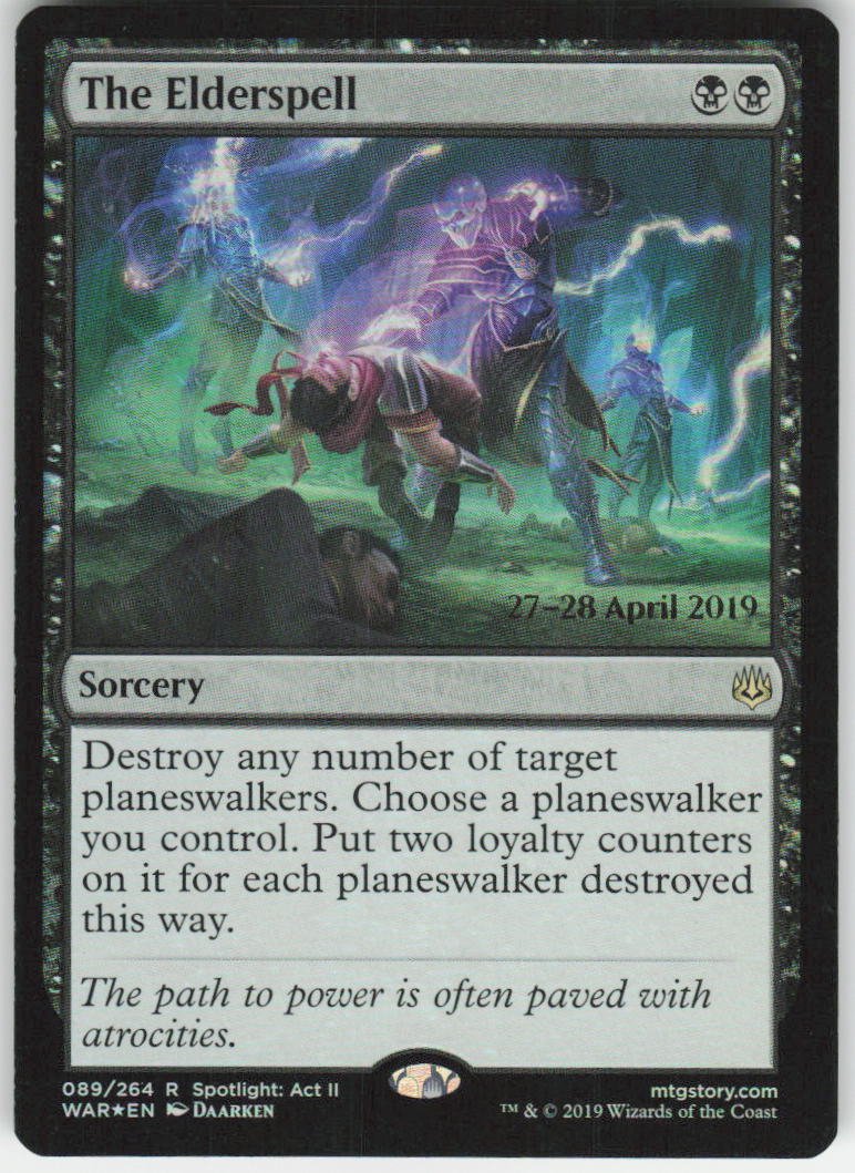 The Elderspell R Prerelease Cards 89 NM