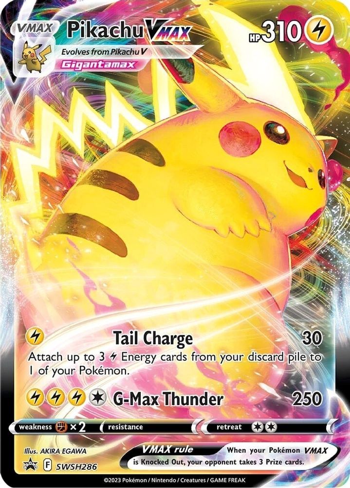 Pikachu VMAX SWSH286 Promo Sword & Shield Promo Holo NM/M