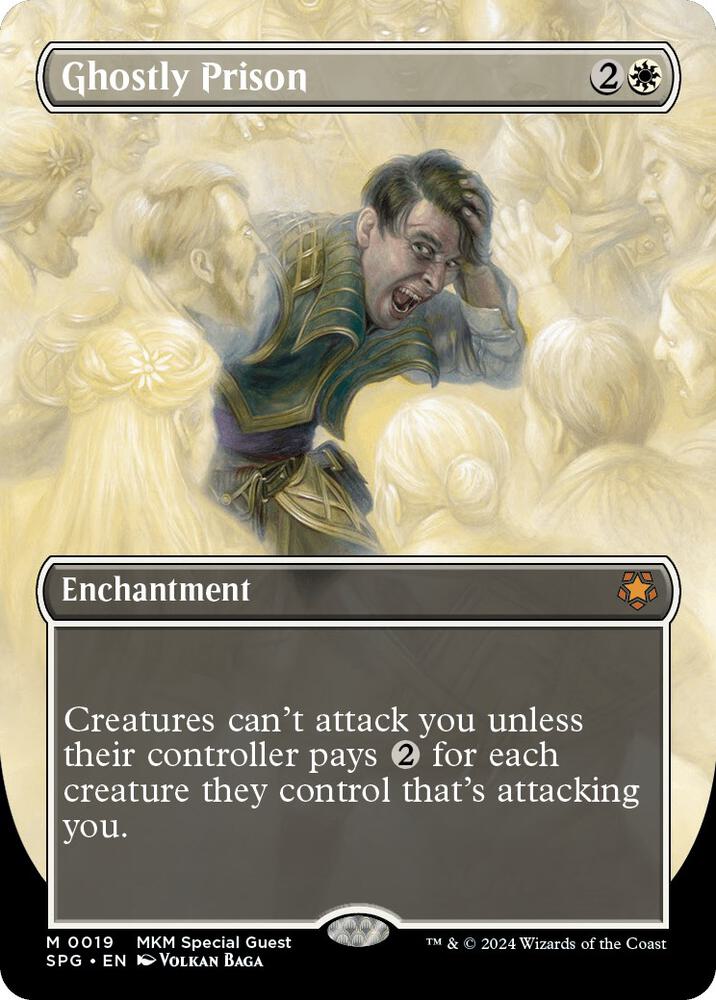 Ghostly Prison (Borderless) 19 Mythic Special Guests NM/M