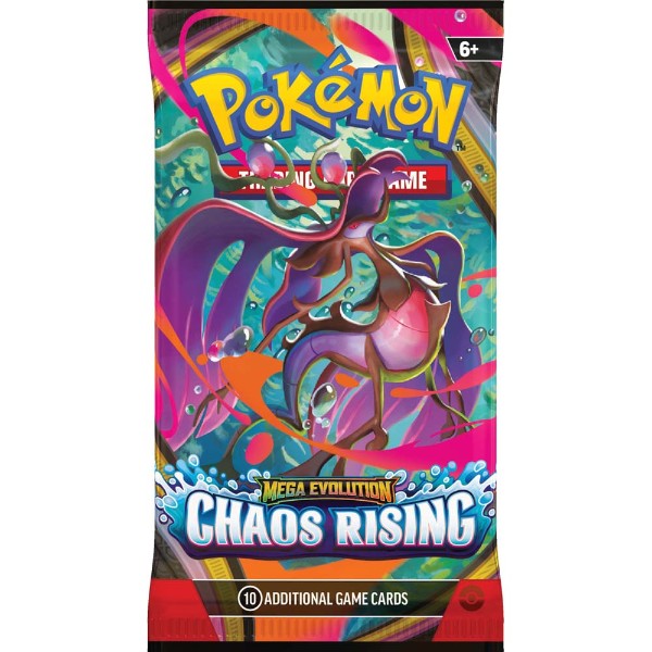 Pokemon TCG: Mega Evolution Chaos Rising Booster Pack