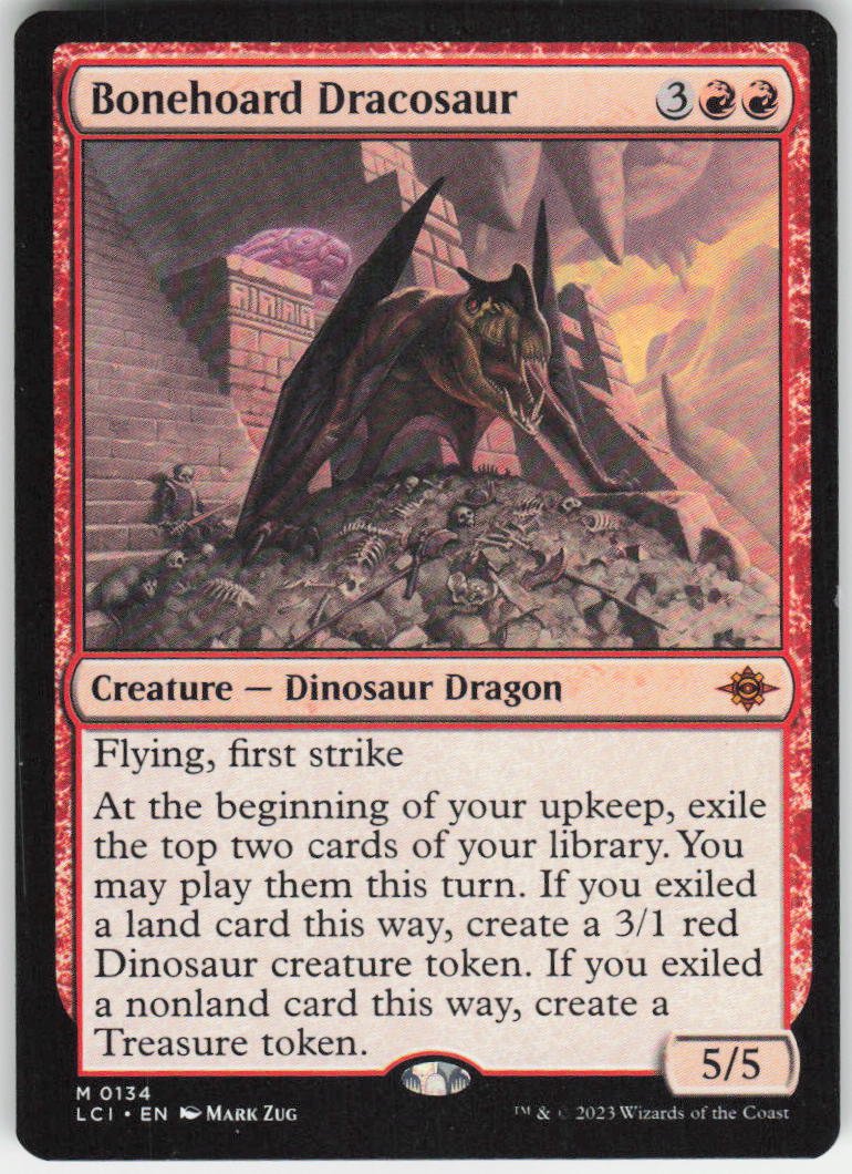 Bonehoard Dracosaur M The Lost Caverns of Ixalan 134 NM