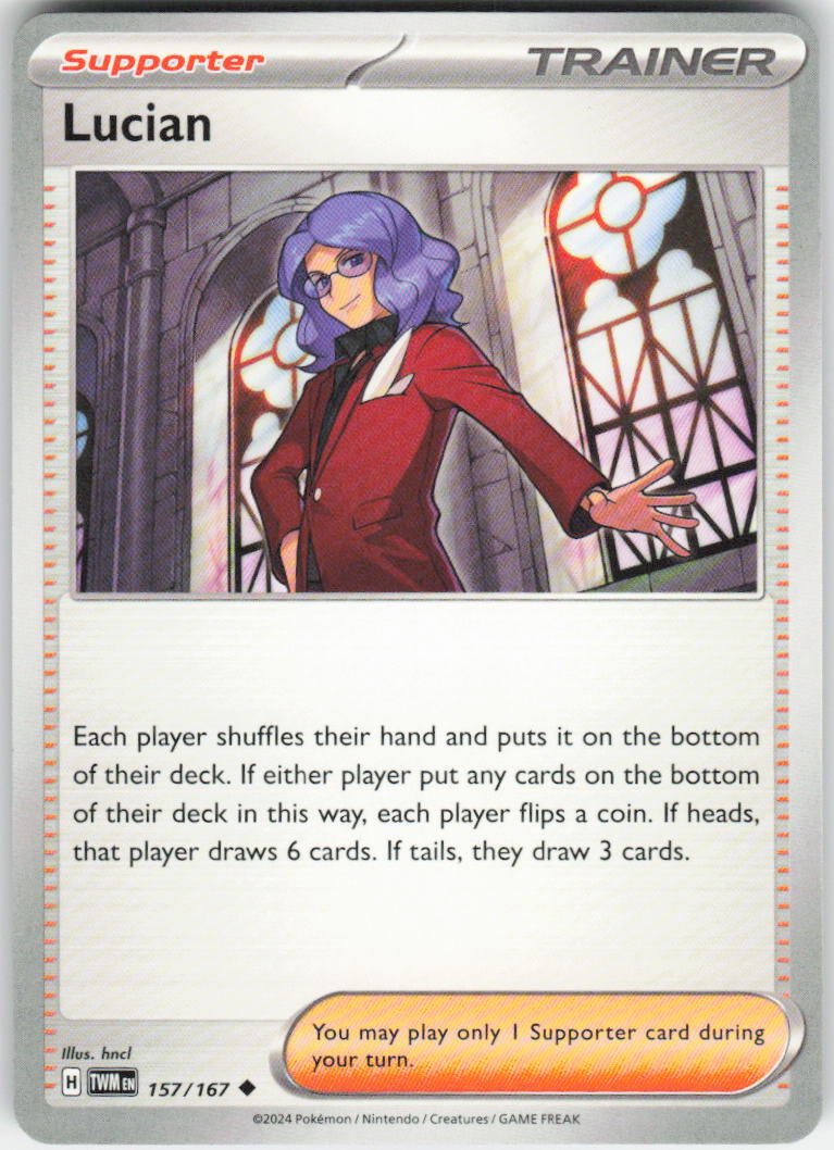 Lucian - Uncommon SV06: Twilight Masquerade 157/167 NM