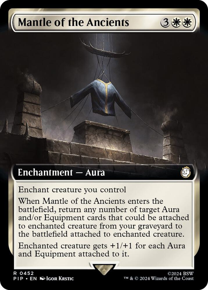 Mantle of the Ancients (Extended Art) 452 Rare Universes Beyond: Fallout NM/M