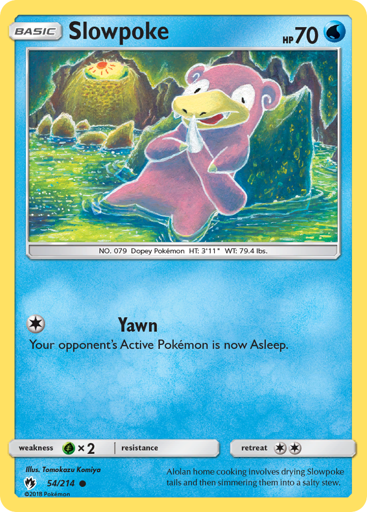 Slowpoke 54/214 Common Lost Thunder NM/M